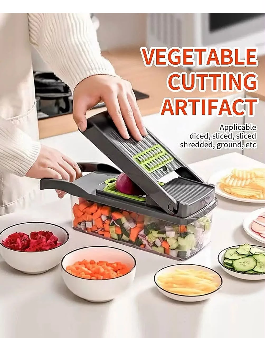 Vegetable Cutter and Slicer