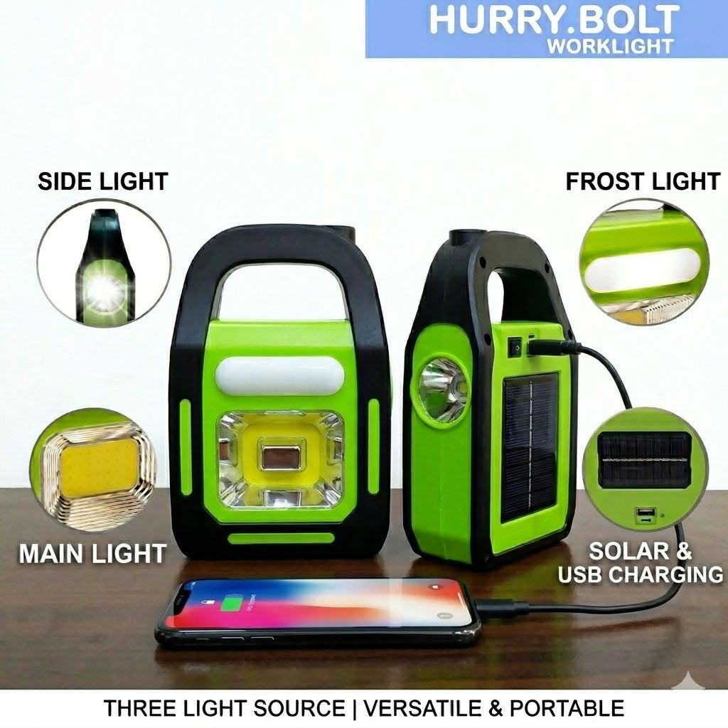 Solar Emergency Light for Home